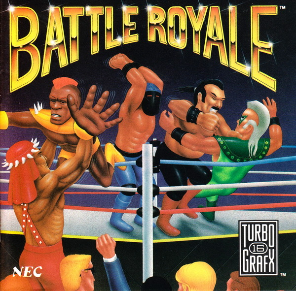 Battle Royale box art for TurboGrafx-16